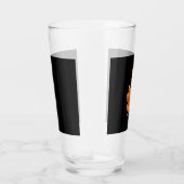 Zachte Eend Lappendeken Halloween Feest Glas (Rechts)