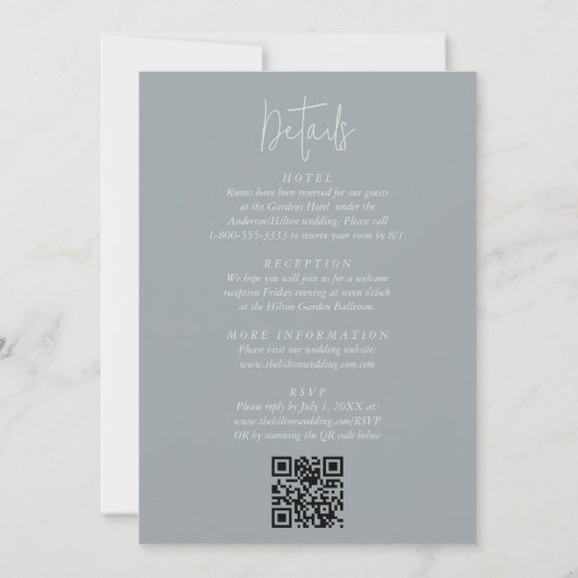 Zachte eenvoudige reliëf tropische blad alles in é kaart (Achterkant)