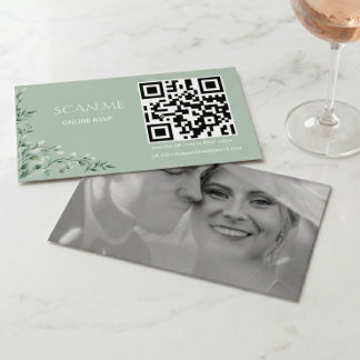 Zachte Elegante Esthetische Klassieke Minimale Tro Informatiekaartje