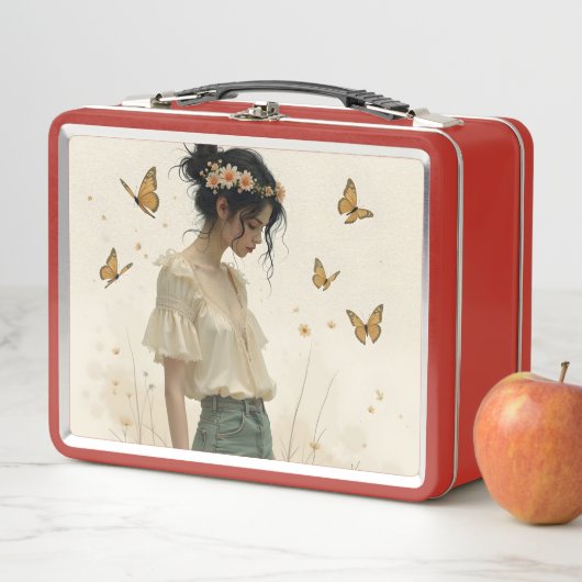 Zachte elegantie in een vlinderdans (In situ)