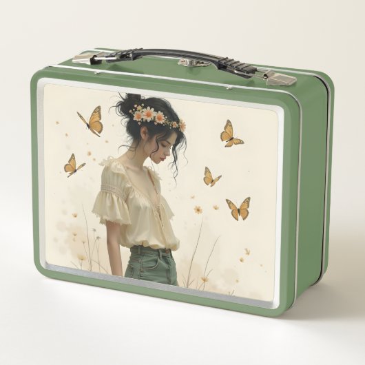 Zachte elegantie in een vlinderdans (Achterkant)