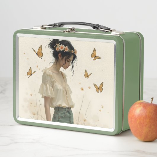 Zachte elegantie in een vlinderdans (In situ)