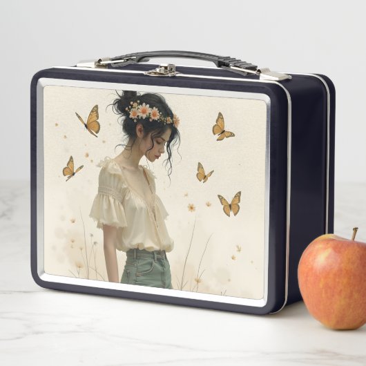 Zachte elegantie in een vlinderdans (In situ)