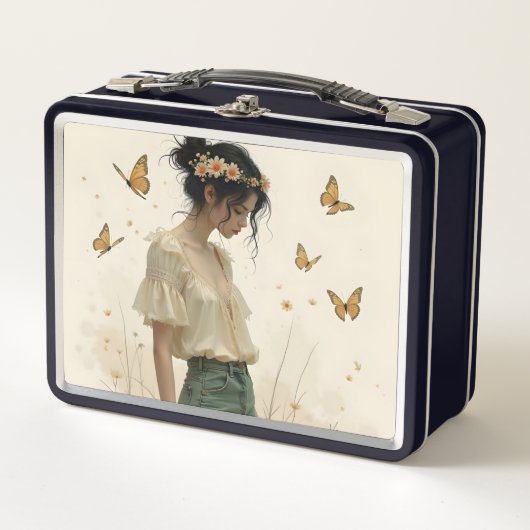 Zachte elegantie in een vlinderdans (Voorkant)