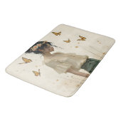 Zachte elegantie in een vlinderdans badmat (Gekanteld)