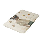 Zachte elegantie in een vlinderdans badmat (Gekanteld)