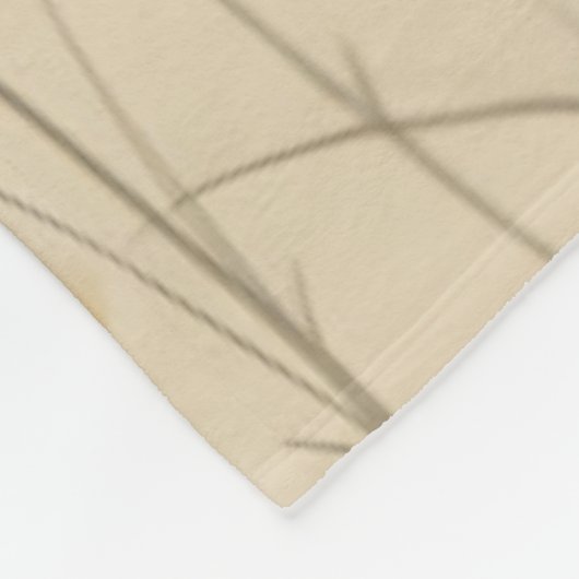 Zachte elegantie in een vlinderdans fleece deken (Hoek)