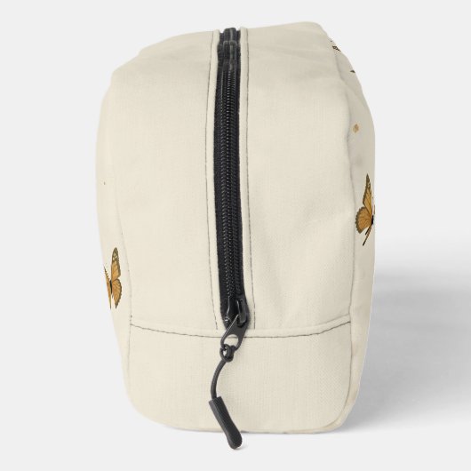 Zachte elegantie in een vlinderdans toilettasje (Rechts)