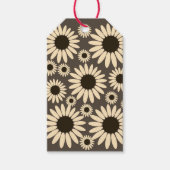 Zachte Empress Bloemen Bruine Empress Cadeaulabel (Voorkant)