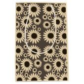 Zachte Empress Florals Bruine Empress Medium Cadeauzakje (Voorkant)