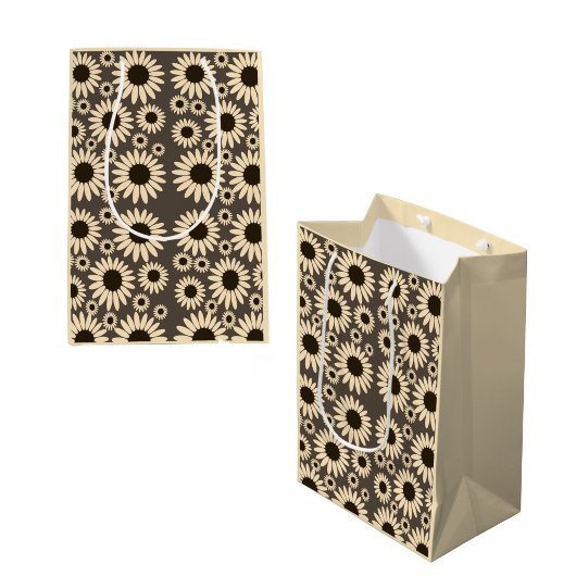 Zachte Empress Florals Bruine Empress Medium Cadeauzakje