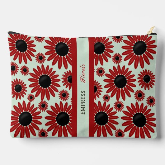 Zachte Empress Florals Fluwelen Empress Etui (Achterkant)