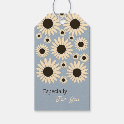 Zachte Empress Florals Stralende Empress Cadeaulabel (Voorkant)