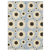 Zachte Empress Florals Stralende Empress Klembord (Achterkant)