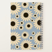 Zachte Empress Florals Stralende Empress Notitieboek (Achterkant)