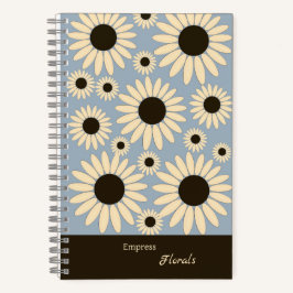 Zachte Empress Florals Stralende Empress Notitieboek