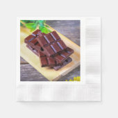 Zachte en absorberende papieren servetten: verbete servet (Voorkant)