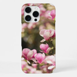 Zachte en dromerige roze magnolia's iPhone 16 pro max hoesje