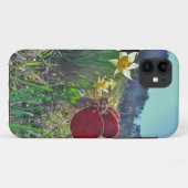 Zachte en gele bloemen Case-Mate iPhone case (Achterkant (horizontaal))