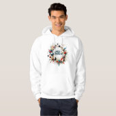 Zachte en leuke kerst hoodie (Voorkant volledig)