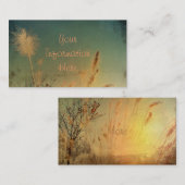 Zachte en  Natuur Visitekaartje (Voorkant / Achterkant)