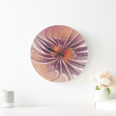 Zachte en tederheidsfractal fantasiebloemen grote klok (Huis)