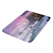 Zachte en verfrissende badmat aan de kust (Gekanteld)