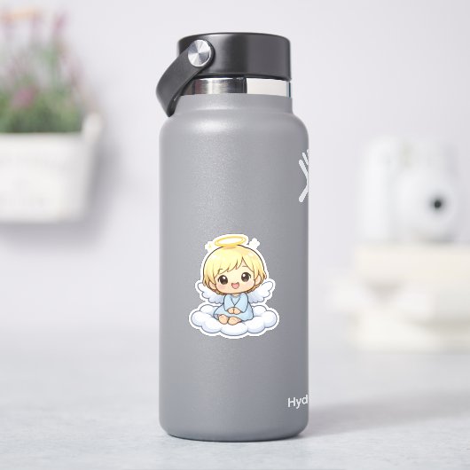 Zachte Engel Chibi Vinyl Sticker (HydroFlask)