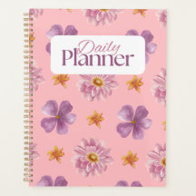 Zachte Esthetische Bloemendagplanner