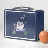 Zachte Esthetische Hamster Metalen Lunchbox (In situ)