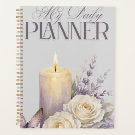 Zachte Esthetische "Mijn Dagelijkse Planner" met K Planner