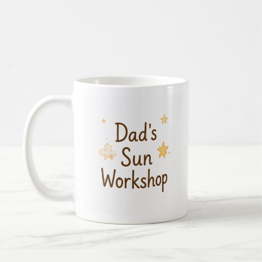 Zachte Esthetische Zon Workshop Cadeau Koffiemok (Links)