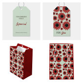 Zachte Express Bloemen Fluwelen Medium Cadeauzakje