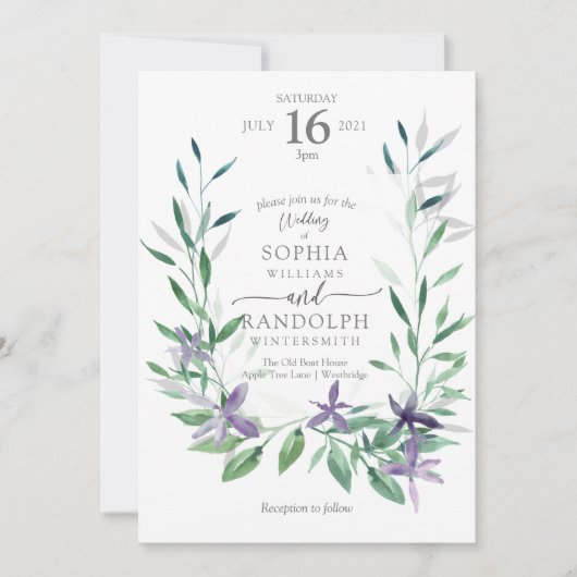 Zachte Fairy tuin Kaart (Voorkant)