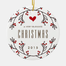 Zachte feestdag, foto-ornament