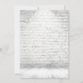 Zachte Feestelijke Viering Na de Bruiloft Industri Kaart (Achterkant)