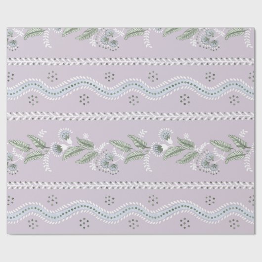 Zachte Fernlines Cadeaupapier (Vlak)