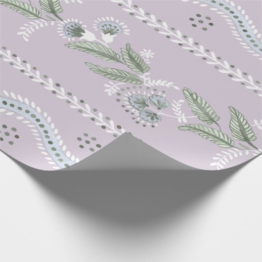 Zachte Fernlines Cadeaupapier (Hoek)