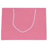 Zachte Flamingo Roze Grote Gift Bag Groot Cadeauzakje (Voorkant)
