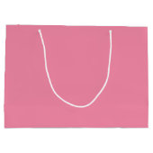 Zachte Flamingo Roze Grote Gift Bag Groot Cadeauzakje (Achterkant)