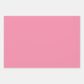 Zachte Flamingo Roze Verpakkende Document Bladen Inpakpapier Vel (Voorkant)
