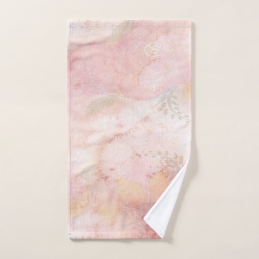 Zachte Floral Bad Handdoek (Handdoek)