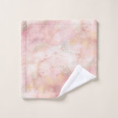 Zachte Floral Bad Handdoek (Wasdoekje)