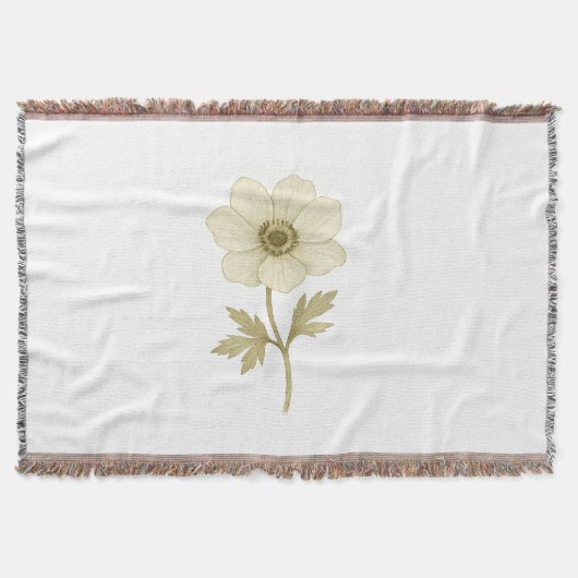 Zachte Floral Deken (Voorkant)