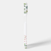 Zachte Floral met bladeren en kleine boedende bloe Case-Mate iPhone Case (Achterkant / Rechts)