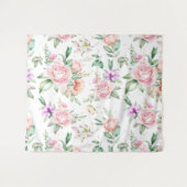 Zachte Floral Wandkleed (Voorkant (horizontaal))