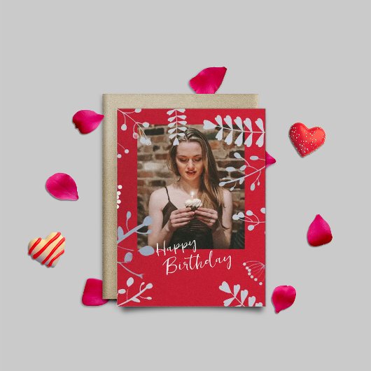 Zachte florale lijst, zeemijlen kaart