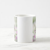 Zachte focus bij koffiemok (Center)