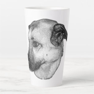 Zachte foto, ochtendmok latte mok