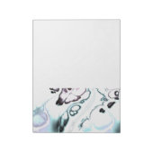 zachte fractal 2 notitieblok (Linkerzijde)